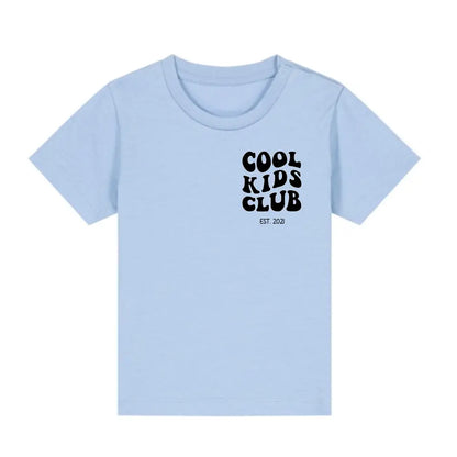 Cool Kids Club - Bio Baby Shirt *personalisierbar* Baby Creator T-Shirt ST ST NEU Blue-Soul
