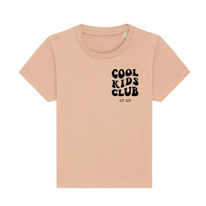 Cool Kids Club - Bio Baby Shirt *personalisierbar*