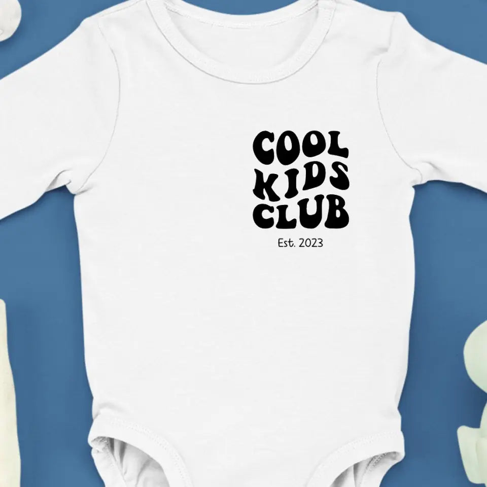 Cool Kids Club - Bio Baby Body *personalisierbar*