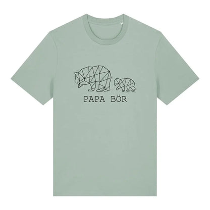 Papa Bör - Bio Herren Shirt *personalisierbar (1-4 Kinder ohne Namen)*