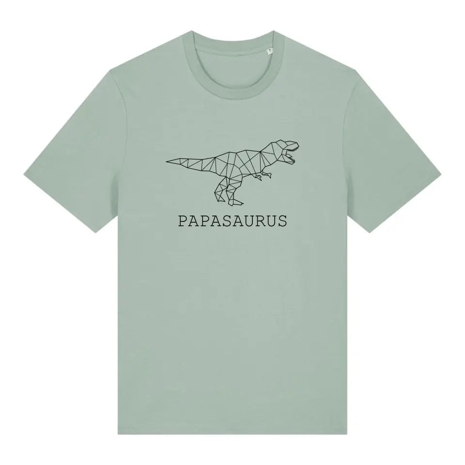 Papasaurus - Bio Herren Shirt *personalisierbar (ohne Namen)*