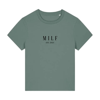 MILF - Premium Organic Shirt *personalisierbar*