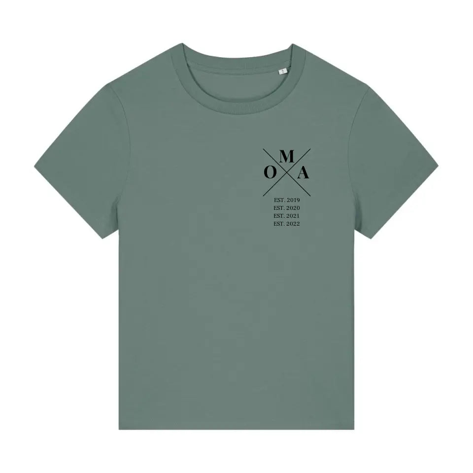 Oma Minimal - Bio Damen Shirt *personalisierbar*