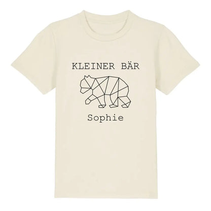 Kleiner Bär - Bio Kinder Shirt *personalisierbar (mit Namen)*