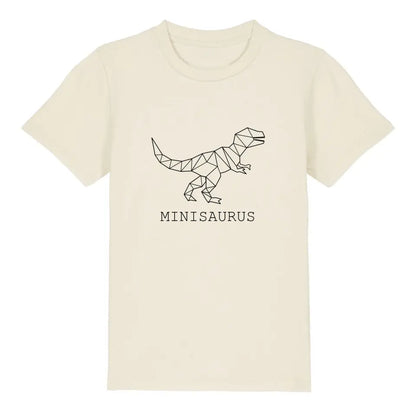 Minisaurus - Bio Kinder Shirt *personalisierbar (ohne Namen)*