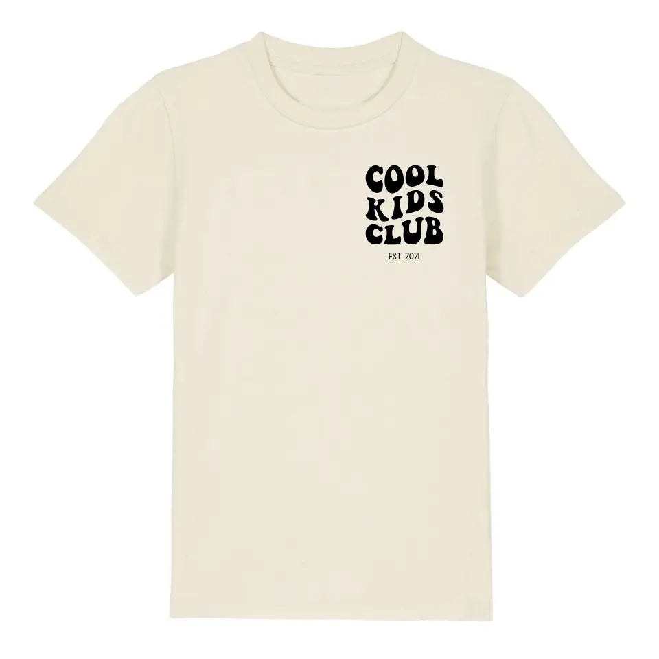 Cools Kids Club - Bio Kinder Shirt *personalisierbar*