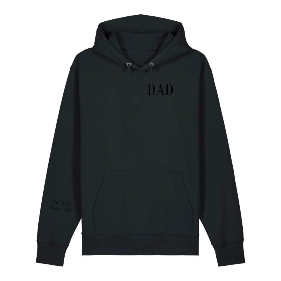 DAD/MOM - Bio Unisex Hoodie *personalisierbar* Cruiser Hoodie 2.0 ST ST Black