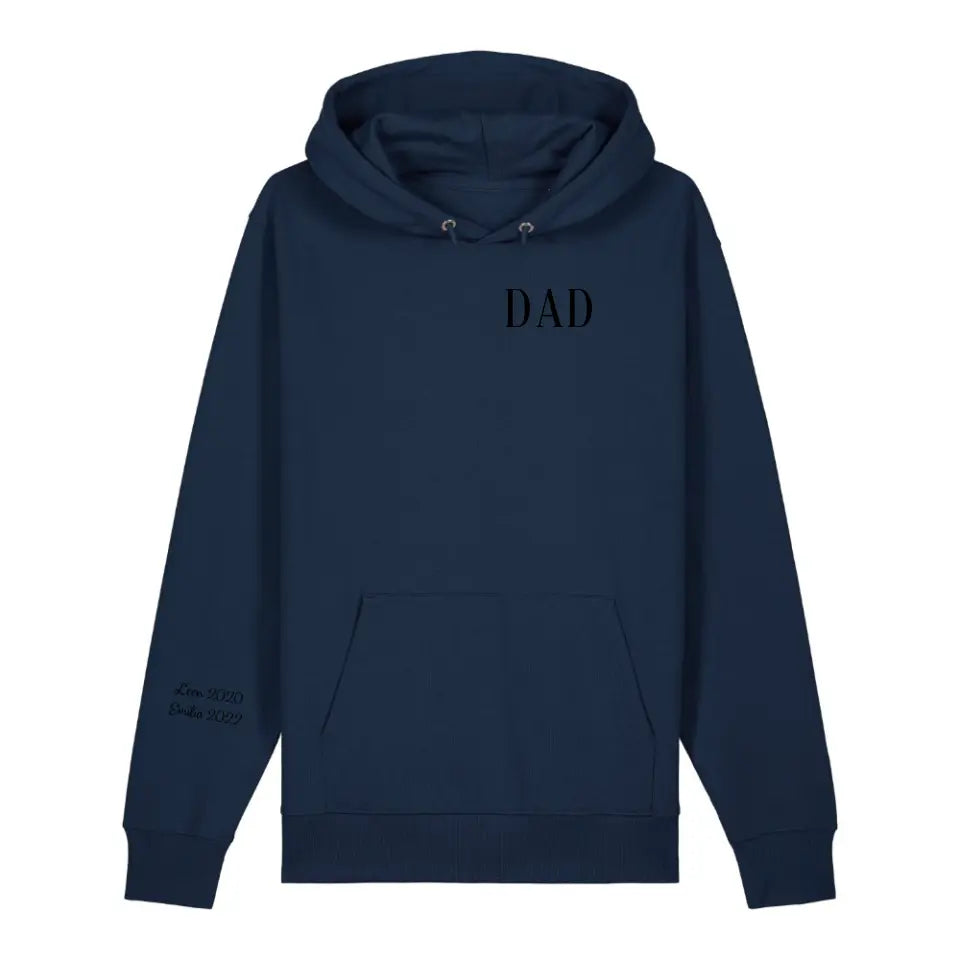 DAD/MOM - Bio Unisex Hoodie *personalisierbar*