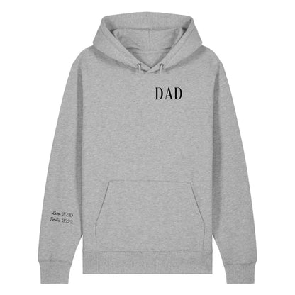 DAD/MOM - Bio Unisex Hoodie *personalisierbar*