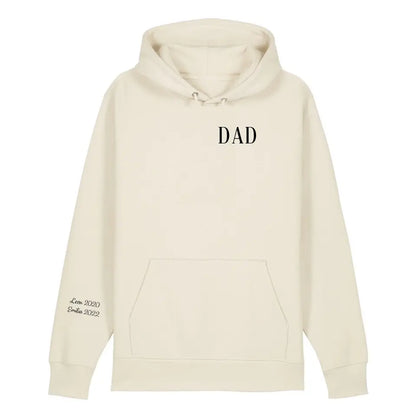 DAD/MOM - Bio Unisex Hoodie *personalisierbar*