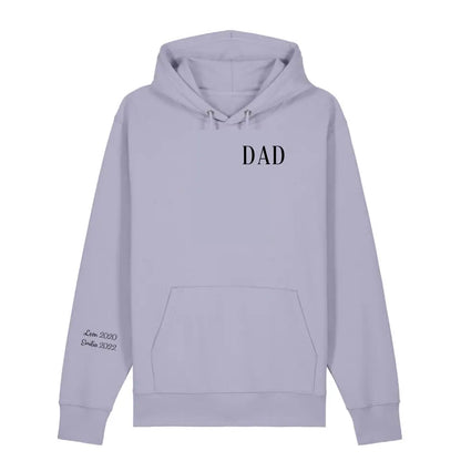 DAD/MOM - Bio Unisex Hoodie *personalisierbar*