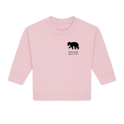 Bären Baby klein - Bio Baby Sweatshirt *personalisierbar*