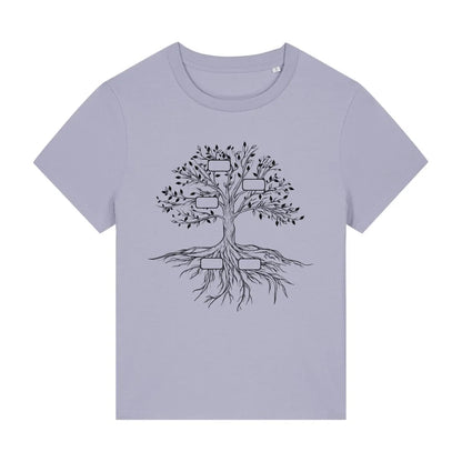 Family Tree - Bio Damen Shirt *personalisierbar*