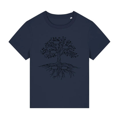 Family Tree - Bio Damen Shirt *personalisierbar*