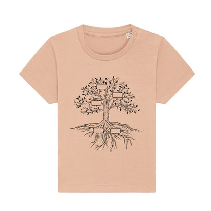 Family Tree - Bio Baby Shirt *personalisierbar*