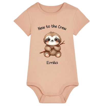 New to the Crew - Bio Baby Body *personalisierbar*