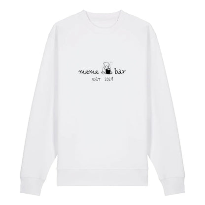 Mama Pu-Bär - Bio Unisex Sweatshirt *personalisierbar*