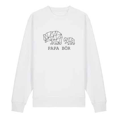 Papa Bör - Bio Unisex Sweatshirt *personalisierbar (1-4 Kinder ohne Namen)*