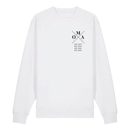 Oma Minimal - Bio Unisex Sweatshirt *personalisierbar*