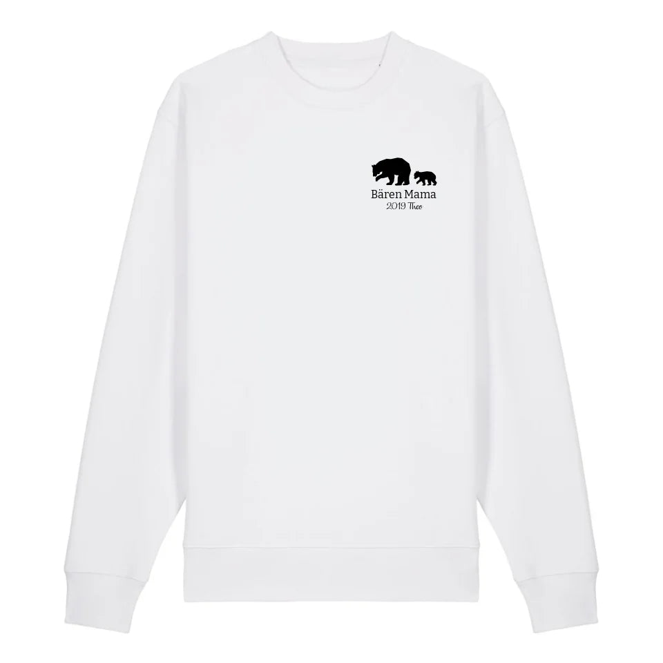 Bären Mama - Bio Unisex Sweatshirt *personalisierbar*