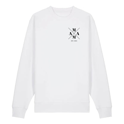 Mama Minimal + Symbole - Bio Unisex Sweatshirt *personalisierbar*