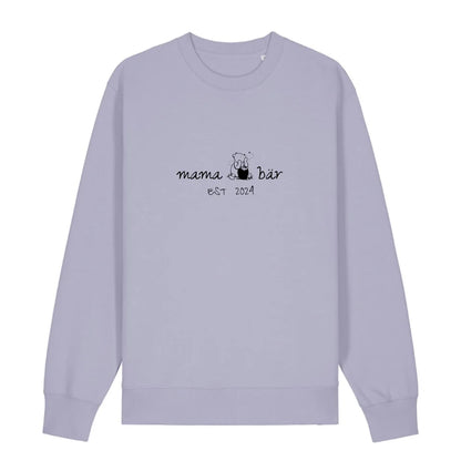 Mama Pu-Bär - Bio Unisex Sweatshirt *personalisierbar*