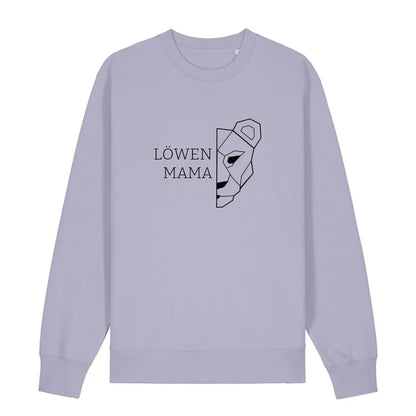 Löwen Mama - Bio Unisex Sweatshirt *personalisierbar (ohne Namen)*