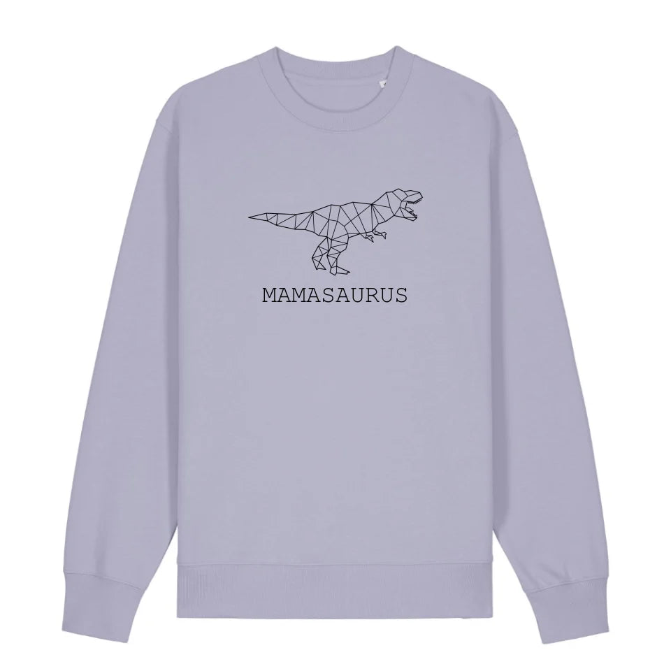 Mamasaurus - Bio Unisex Sweatshirt *personalisierbar (ohne Namen)*