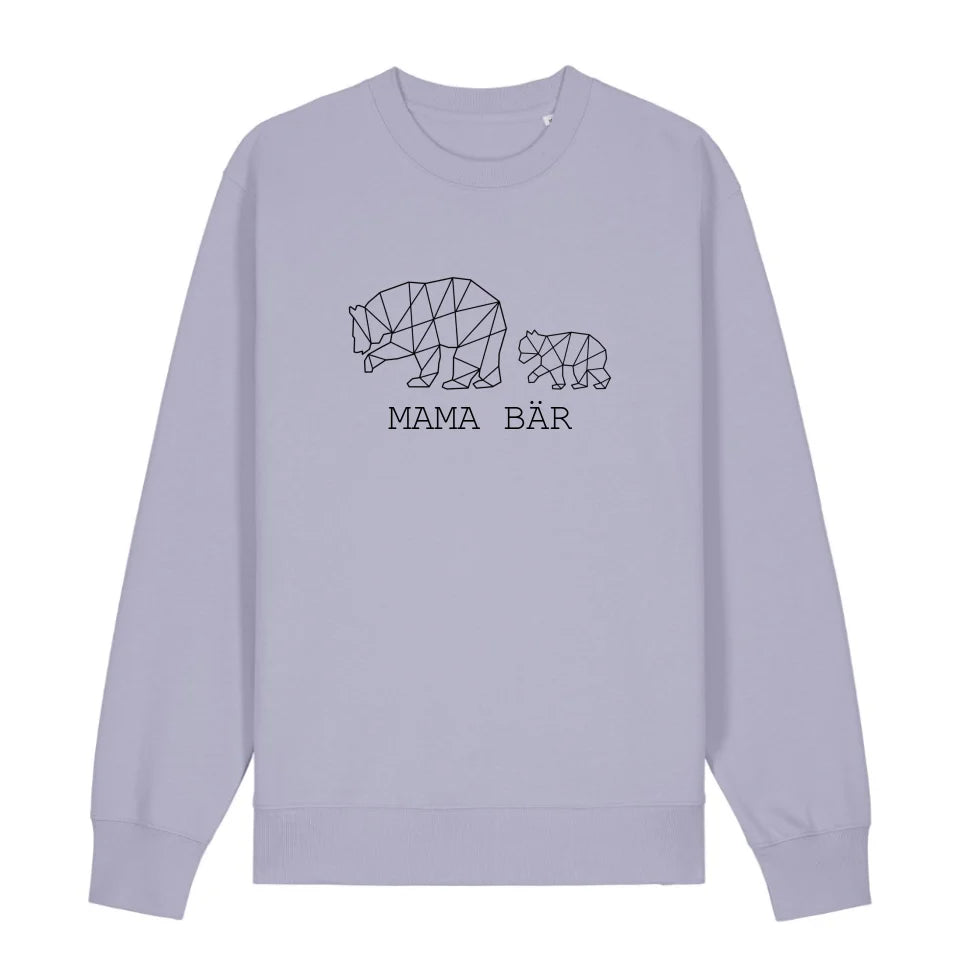 Mama Bär - Bio Unisex Sweatshirt *personalisierbar (1-4 Kinder ohne Namen)*