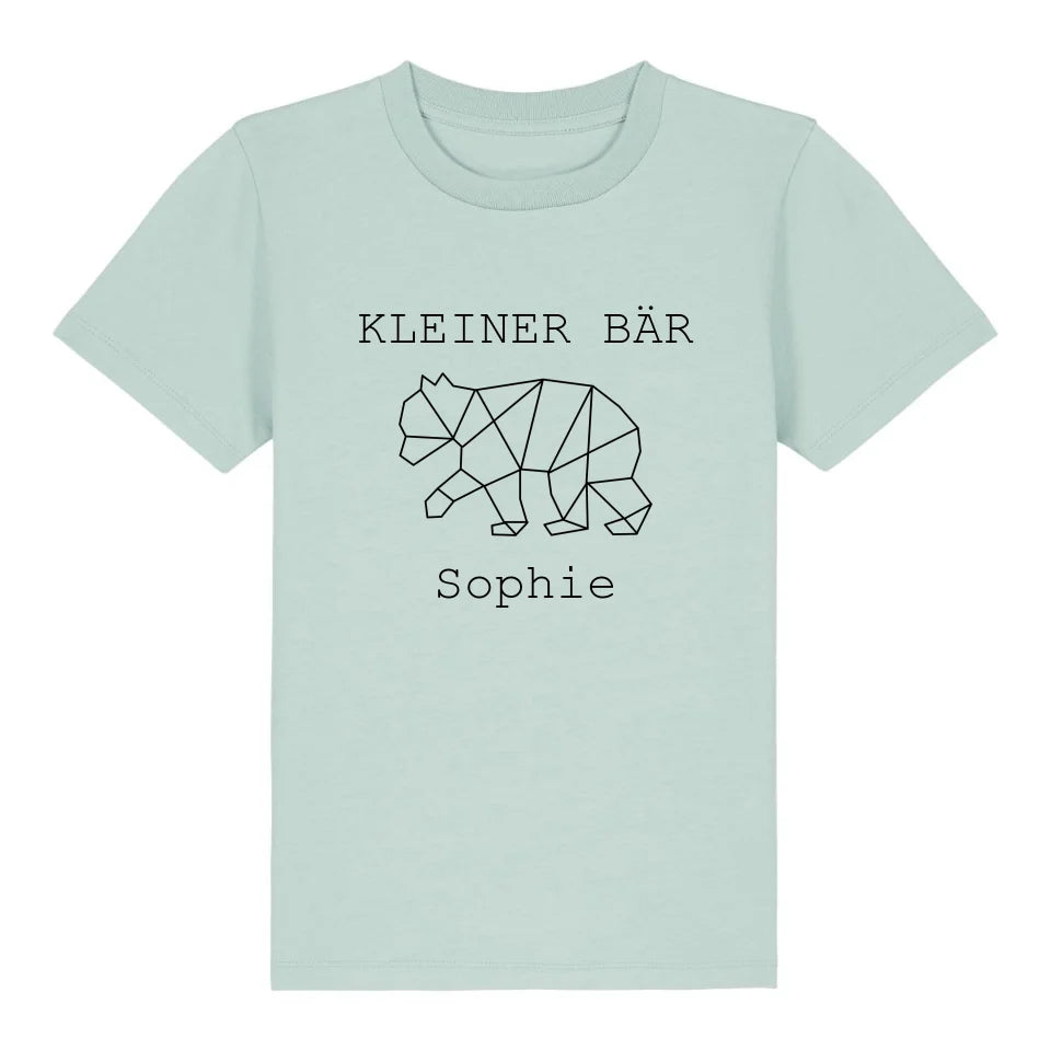 Kleiner Bär - Bio Kinder Shirt *personalisierbar (mit Namen)*