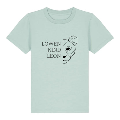 Löwen Kind - Bio Kinder Shirt *personalisierbar (mit Namen)*