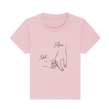 Hold my hand Mom - Bio Baby Shirt *personalisierbar*