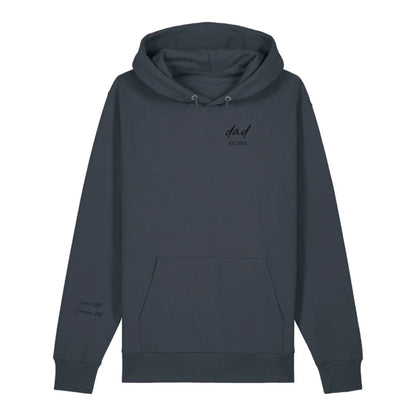 dad/mom handwritten + Ärmel - Bio Unisex Hoodie *personalisierbar*
