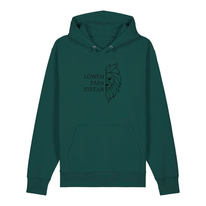 Löwen Papa - Bio Unisex Hoodie *personalisierbar (mit Namen)*