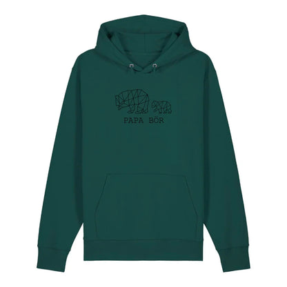 Papa Bör - Bio Unisex Hoodie *personalisierbar (1-4 Kinder ohne Namen)*