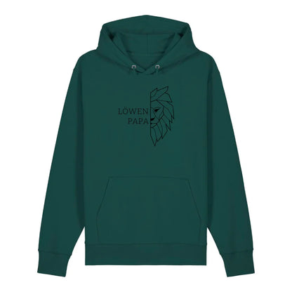 Löwen Papa - Bio Unisex Hoodie *personalisierbar (ohne Namen)*