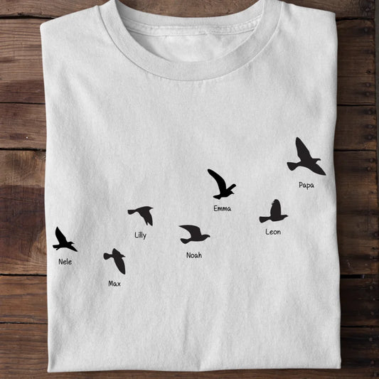 Fly with me  - Bio Herren Shirt *personalisierbar*