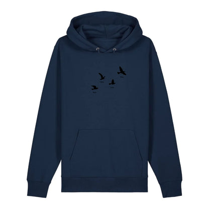 Fly with me - Bio Unisex Hoodie *personalisierbar*