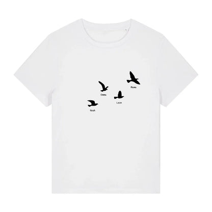 Fly with me - Bio Damen Shirt *personalisierbar*