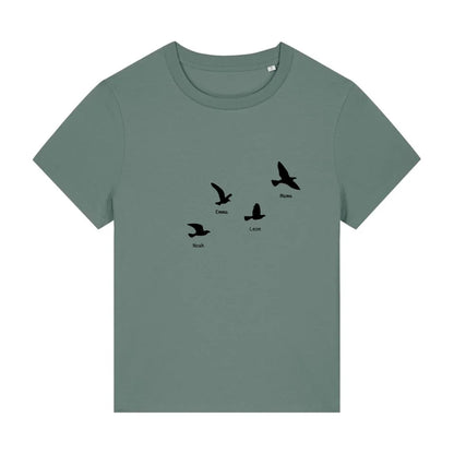 Fly with me - Bio Damen Shirt *personalisierbar*