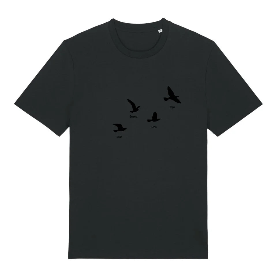 Fly with me  - Bio Herren Shirt *personalisierbar*