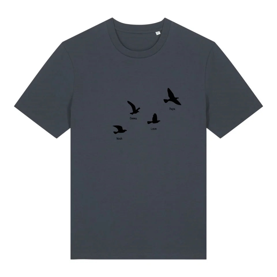 Fly with me  - Bio Herren Shirt *personalisierbar*