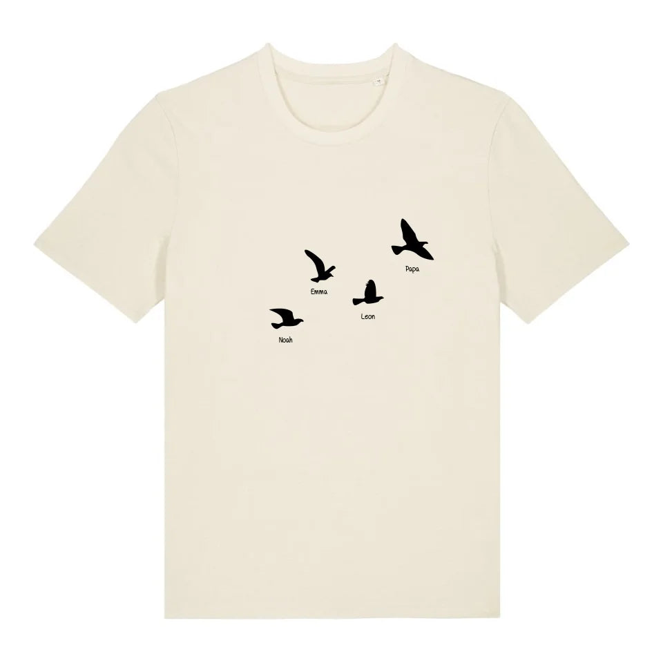 Fly with me  - Bio Herren Shirt *personalisierbar*