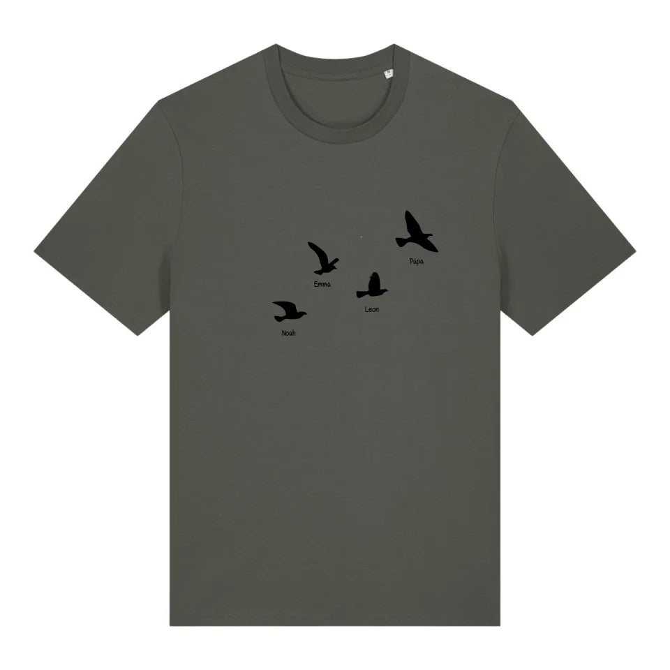 Fly with me  - Bio Herren Shirt *personalisierbar*