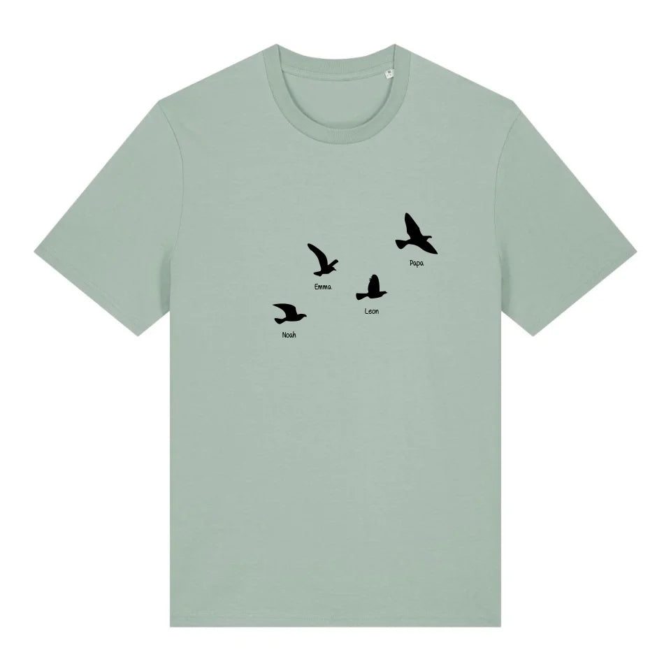 Fly with me  - Bio Herren Shirt *personalisierbar*