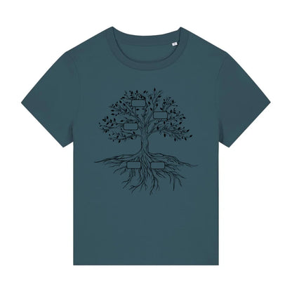 Family Tree - Bio Damen Shirt *personalisierbar*