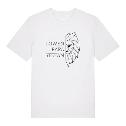 Löwen Papa - Bio Herren Shirt *personalisierbar (mit Namen)*