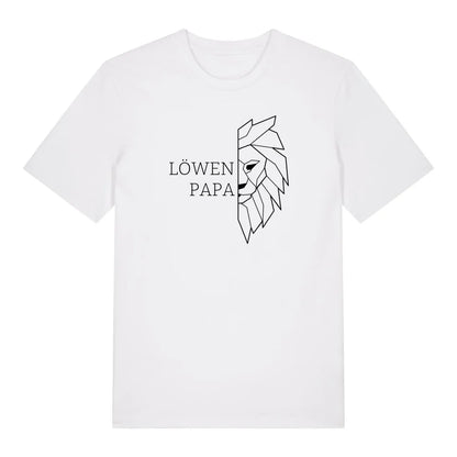 Löwen Papa - Bio Herren Shirt *personalisierbar (ohne Namen)*