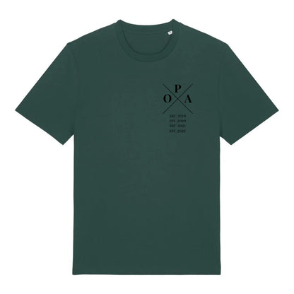 Opa Minimal - Bio Herren Shirt *personalisierbar*