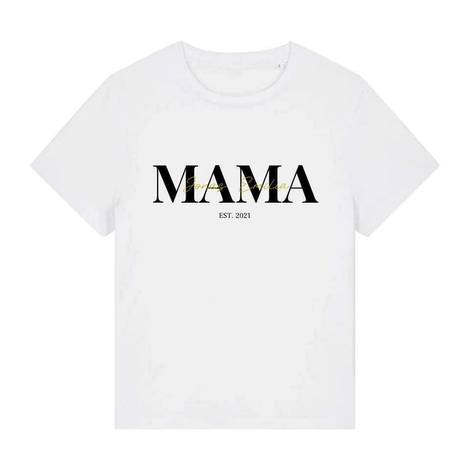 MAMA + Kids - Bio Damen Shirt *personalisierbar*